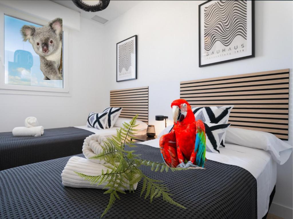 Appartamento Xpce Urban 4 Malaga Skyline - Free Parking Esterno foto